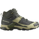 サロモン(SALOMON)(メンズ)トレッキングシューズ ハイカット 登山靴 X ULTRA 5 MID GORE-TEX L47754300 カーキ