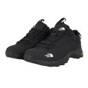 ザ・ノース・フェイス(THE NORTH FACE)(メンズ)トレッキングシューズ 登山靴 クレストン ハイク ウォータープルーフ NF52410 KK ブラック 防水