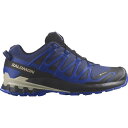サロモン(SALOMON)(メンズ)ゴアテックス トレッキングシューズ ローカット 登山靴 XA PRO 3D V9 GORE-TEX L47270300 ブル...