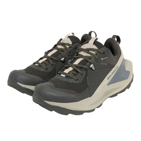 【10％OFFクーポン 11/25迄】サロモン（SALOMON）（メンズ）トレッキングシューズ ローカット 登山靴 ELIXIR GORE-TEX L47697400