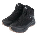 アイスピーク(ICEPEAK)(メンズ)トレッキングシューズ ハイカット 登山靴 AKAA MR 78286 990 ブラック 防水シューズ 通気性