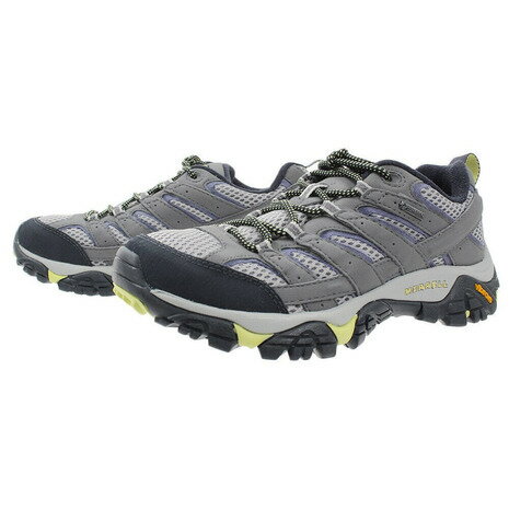 【期間限定☆最大3000円OFFクーポン！27日迄】メレル（MERRELL） トレッキングシューズ 登山靴 MOAB 2 GTX 19888 NAVYMORNIG モアブ 2 ゴアテックス ネイビー 紺 イエロー 黄色 防水 登山 山登り （レディース）