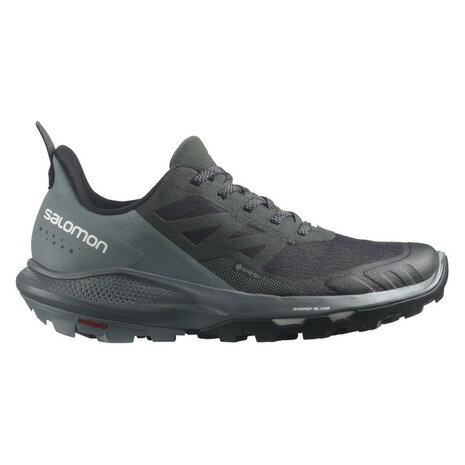 【30%OFF】サロモン（SALOMON）（レディース）トレッキングシューズ OUTPULSE GORE-TEX ゴアテックス L41588300 ブラック 防水 ローカット アウトドア 登山