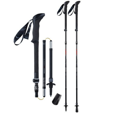 レキ(LEKI)(メンズ)トレッキングポール マカルFXカーボンAS 1300446-100 ストック 登山 レキ(LEKI)(メンズ)トレッキングポール マカルFXカーボンAS 1300446-100 ストック 登山