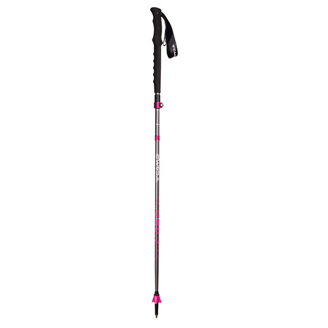 ●素材:アルミ●中国製●サイズ:105〜125cm●収納時サイズ:41cm●重量:約400g●レーザーADJは、軽量性、剛性、強度、耐久性に優れた新設計のアルミチューブを採用した折りたたみ式アルミ製トレッキングポール。●軽量性、性能、信頼性の正確な組み合わせを必要とする、過酷なハイキング用に設計されている。●ポリアミド・コーティングを施したステンレススチール製ケーブルと形状の異なるセグメント接続部により素早く簡単に組み立てることができる。●上部は105〜125cmの範囲で調節可能な素早く安全なロックシステムを備えている。●人間工学に基づいたダブルレングスのフォームグリップはどのようなポジションでもグリップが効くように設計されリストループはソフトな素材の採用で優れた快適性を提供します。●高硬度チップにより最高のトラクションと耐久性を実現。【商品の購入にあたっての注意事項】※一部商品において弊社カラー表記がメーカーカラー表記と異なる場合があります。※ブラウザやお使いのモニター環境により、掲載画像と実際の商品の色味が若干異なる場合があります。※掲載の価格・製品のパッケージ・デザイン・仕様について、予告なく変更することがあります。あらかじめご了承ください。カンプ カンプアウトドア CAMP CAMP OUTDOOR カンプ カンプアウトドア CAMP CAMP OUTDOOR エルブレス ヴィクトリア ビクトリア Victoria L-Breath トレッキング小物 アクセサリー ステッキ Lady's Ladys レディース れでぃーす 女性 アウトドア レジャー 登山 ハイキング ポール ストック 杖