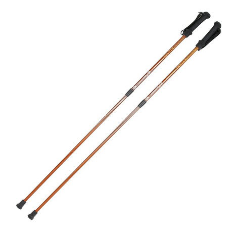 Mountaineering, Trekking - キザキ（KIZAKI）（メンズ、レディース）ウォーキングポール ラチェット固定式 KPBE-205A BRN
