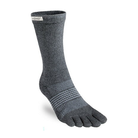 インジンジ（injinji）（レディース）トレッキング ソックス 靴下 ウイメンズ トレイル ミッドウェイトクルー グラナイト 213171GNT