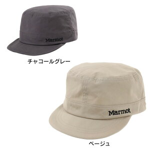 マーモット（Marmot）（メンズ）難燃 キャンパーワークキャップ チノ TOASJC39 帽子 ぼうし キャップ アウトドア キャンプ カジュアル トレッキング 登山