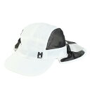 ミレー(Millet)(メンズ)帽子 キャップ トレッキング 登山 サンシェード メッシュ キャップ MIV03235-N8014(4)