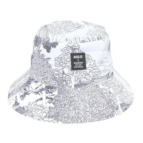 Rakuten - エーグル（AIGLE）（メンズ）帽子 ハット トレッキング 登山 プリントバケットハット ZRKAX34-002 UV