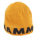 マムート(MAMMUT)(メンズ、レディース)ニットキャップ ニット帽 リバーシブル ロゴビーニー 1191-04891-7507 マスタード