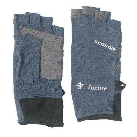 Rakuten - フォックスファイヤー（Foxfire）（メンズ、レディース）トレッキング グローブ SCハーフグリッパー 5520242 ネイビー