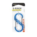 ナイトアイズ(NITE-IZE)(メンズ、レディース)防犯 防災 S型 キーホルダー エスビナー アルミニウム 3ブルー NI04192