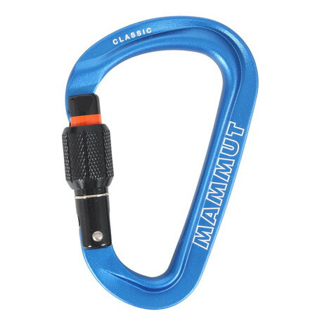 マムート(MAMMUT)(メンズ、レディース)純正品 防犯 防災 救命 カラビナ 金具 Classic HMS Screwgate Carabiner 2040-02470-1550
