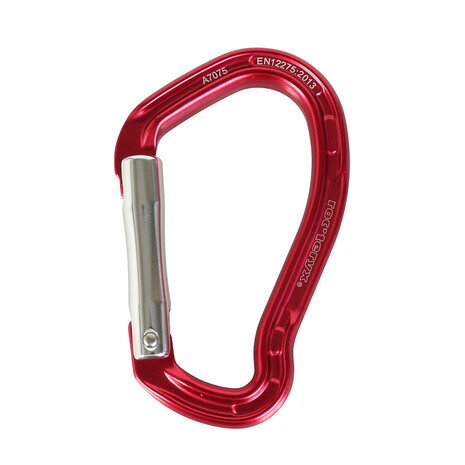 ●素材:ジュラルミン●台湾製●メーカーカラー表記:レッド●強度:25-7-7kN●サイズ:外径/107mm(縦長)、開口幅/22mm●重さ:53g【商品の購入にあたっての注意事項】※一部商品において弊社カラー表記がメーカーカラー表記と異なる場合があります。※ブラウザやお使いのモニター環境により、掲載画像と実際の商品の色味が若干異なる場合があります。※掲載の価格・製品のパッケージ・デザイン・仕様について、予告なく変更することがあります。あらかじめご了承ください。ロックテリクス rocteryx roc'teryx エルブレス ヴィクトリア ビクトリア Victoria L-Breath トレッキング小物 アクセサリー クライミング小物 アウトドア 登山 命綱 レスキュー キーホルダー