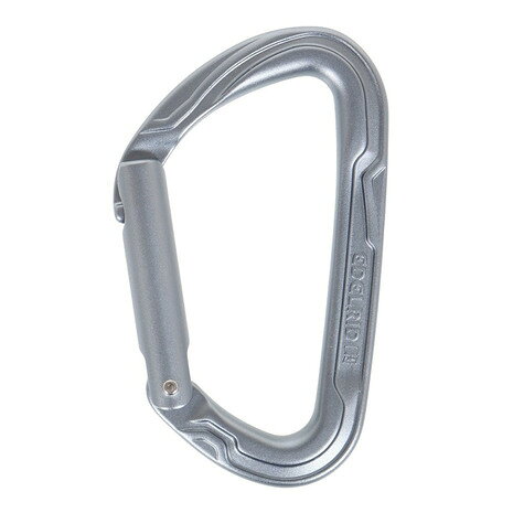 エーデルリッド（EDELRID） 登山 小物 カラビナ ピュアストレート3 ER73775 グレー