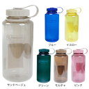 ナルゲン（nalgene）（メンズ レディース）水筒 ウォーターボトル 広口1.0L Tritan Renew コットン 91636 91637 91638 91639 91640 91641