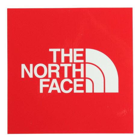 【10%OFFクーポン 8/19 15時迄】ノースフェイス（THE NORTH FACE） スクエアロゴステッカー NN32227 R （メンズ、レディース、キッズ）