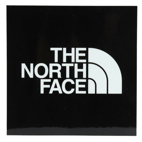 ザ・ノース・フェイス（THE NORTH FACE）（メンズ、レディース、キッズ）TNFスクエアロゴステッカー NN32349 K ブラック 縦9.5cm×横9.5cm ワンポイント 装飾