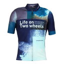 パールイズミ(PEARL IZUMI)(メンズ)プリント ジャージ PI 621-B-19-Mサイズ
