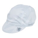 カペルミュール(KAPELMUUR)(メンズ、レディース)サイクルキャップ オブリーク licap069-WH