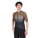 カペルミュール(KAPELMUUR)(メンズ、レディース)サイクリング ウェア 半袖 アドバンス4 ジャージ lihs1042-BR
