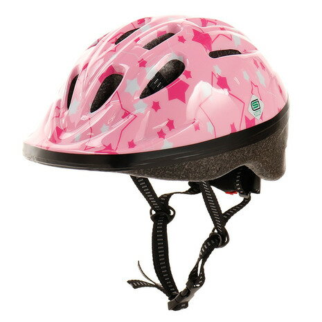 マルシン（MARUSHIN）（キッズ）自転車 ヘルメット 子供用 ジュニア パルミーキッズヘルメット P-MV12 スターピンク