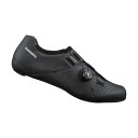 シマノ(SHIMANO)(メンズ)サイクリングシューズ ダイヤル式 自転車 シューズ SH-RC300 BK 42.0 ESHRC300MCL01S42000
