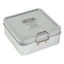 ルースター ギア マーケット(ROOSTER GEAR MARKET) TINケース スクエア 160075008060 ジャッカル 釣り 餌入れ 小物ケース