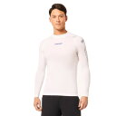 オークリー(OAKLEY)(メンズ)ラッシュガード 長袖 PRESSURE 24.0 FOA406264-100