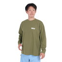 リーフ(REEF)(メンズ)ラッシュガード 長袖 ロゴ ラッシュ長袖Tシャツ RFTEM2320-OLV