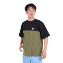 リーフ(REEF)(メンズ)ラッシュガード 半袖 BICOLOR ラッシュ半袖Tシャツ RFTEM2422-OLV