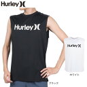 ハーレー(HURLEY)(メンズ)ラッシュガード ノースリーブ UVカット UPF50+ 紫外線対策 RASH ONE AND ONLY MRG2310035