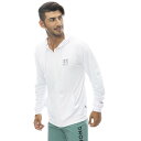 ビラボン(BILLABONG)(メンズ)ラッシュガード 長袖 パーカー ラッシュジップフーディー BE011855 WHT ホワイト