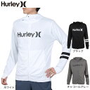ハーレー(HURLEY)(メンズ)ラッシュガード 長袖 パーカー RASH ONE AND ONLY MRG2310036 速乾 UVカット