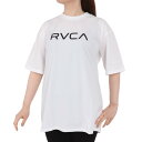 ルーカ(RVCA)(レディース)ラッシュガード 半袖 RG ショートスリーブ Tシャツ BE04C855 WHT