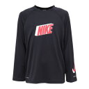 ナイキ(NIKE)(キッズ)ジュニア ラッシュガード 長袖 3Dコンボ ハイドロガード NESSE828-N001 速乾 UVカット