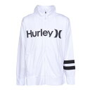 ハーレー(HURLEY)(キッズ)ジュニア ラッシュガード ボーイズ 長袖 ONE AND ONLY フルジップ ジャケット BRG2331002-WHT
