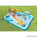 インテックス（INTEX）（キッズ）プール 244×198×71 57161NP ビニールプール 家庭用 子供用 水遊び 大型 滑り台 プール 2