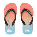 クイックシルバー(Quiksilver)(キッズ)ジュニア 子供用 ビーチサンダル MOLOKAI CORE YOUTH 24SP AQBL100596 XBBN