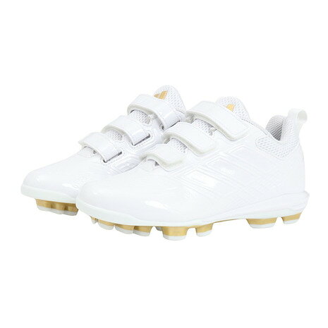 アディダス（adidas）（キッズ）野球スパイク ジュニア ポイント スタビル 5ポイント ロー AC ベースボール スパイク GV9375