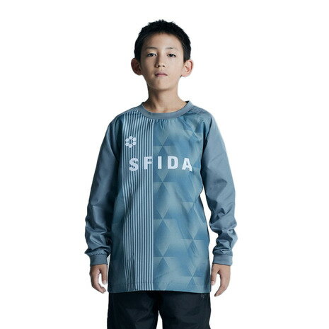 ●素材:ポリエステル100%【スフィーダメーカーサイズチャート】※商品によってサイズが異なる場合が御座います。●サイズ:【120cm】身長115〜125cm 胸囲57〜63cm 【130cm】身長125〜135cm 胸囲61〜67cm 【140cm】身長135〜145cm 胸囲65〜72cm 【150cm】身長145〜155cm 胸囲70〜78cm 【160cm】身長155〜165cm 胸囲76〜84cm【実寸サイズ】●120サイズ詳細:【着丈】51cm 【身幅】40cm●130サイズ詳細:【着丈】55cm 【身幅】42cm●140サイズ詳細:【着丈】59cm 【身幅】44cm●150サイズ詳細:【着丈】63cm 【身幅】47cm●160サイズ詳細:【着丈】67cm【身幅】50cm●中国製●表生地にリップストップウーブンを使った、総裏メッシュのピステシャツです。●裏側を総裏メッシュ仕様にすることで、保温性と軽量性をもったアイテムになっています。●衿、袖口は別生地(リブ素材)を使い、スムーズな着脱を可能にします。【商品の購入にあたっての注意事項】※弊社独自の採寸・計量方法により計測を行っておりますため、多少の誤差が生じる場合がございます。※総柄の商品については、生地の裁断箇所により、商品一点ごとにパターン(柄)が異なる場合がございます。そのため、掲載画像とはパターンの位置や内容が異なるものがありますが、商品自体の仕様の相違には該当いたしません。※一部商品において弊社カラー表記がメーカーカラー表記と異なる場合がございます。※ブラウザやお使いのモニター環境により、掲載画像と実際の商品の色味が若干異なる場合があります。※掲載の価格・製品のパッケージ・デザイン・仕様について、予告なく変更することがあります。あらかじめご了承ください。2024年秋冬モデル 2024fwmodel スフィーダ SFIDA スーパースポーツゼビオ ゼビオ Super Sports XEBIO サッカー soccer フットボール サッカーウエア ウェア フットサル futsal フットサルウエア ピステシャツ ピステトップ ピステ ウェア トレーニングウェア Junior ジュニア じゅにあ 子供 JR スポーツウェア トップス 長袖 練習着 tokupt10 spwesfw c24leu30 kid_bg