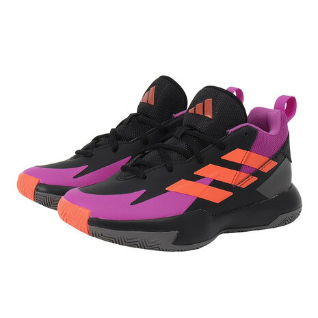 アディダス（adidas）（キッズ）ジュニアバスケットシューズ バッシュ Cross Em Up セレクト ミッドカット IG6639