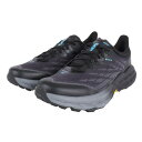 ホカ（HOKA）（メンズ）ランニングシューズ スピードゴート 5 GTX ブラック 1127912-BBLC スニーカー 防水 雨 雨天 トレイルラン オフロード