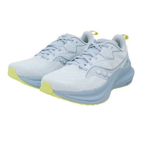  サッカニー（SAUCONY）（レディース）ランニングシューズ ジョギングシューズ テンパス 2 アイスグレー S10973-151 ICE/ROSE スニーカー