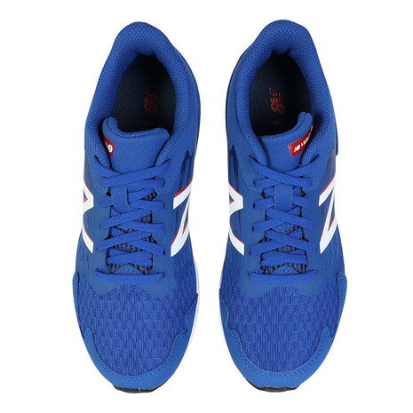 ニューバランス（new balance）（キッズ）ジュニアランニングシューズ レースシュ...