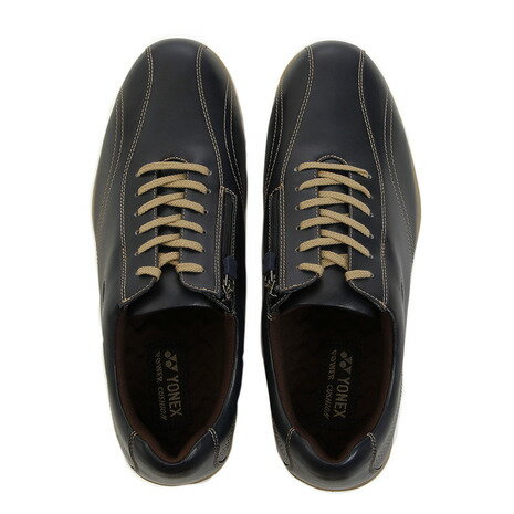 ヨネックス（YONEX）（メンズ）カジュアルシューズ ウォーキングシューズ パワークッション ネイビー SHWMC30W-019