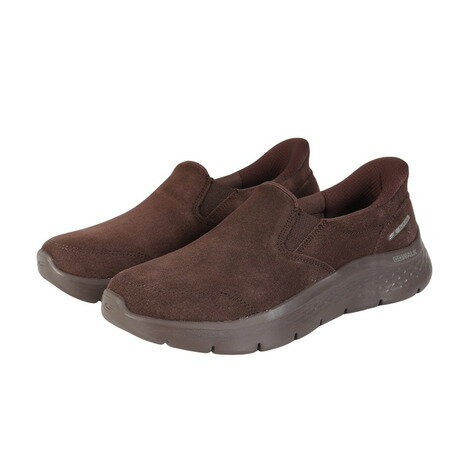 【ポイント最大10倍キャンペーン・要エントリー 4/1 0:00 - 4/1 23:59】スケッチャーズ（SKECHERS）（レディース）ウォーキングシューズ スリップインズ ゴーウォーク フレックス FLEX ブラウン 125508-CHOC