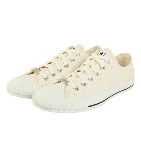 樂天商城 - コンバース（CONVERSE）（メンズ、レディース）スニーカー キャンパスシューズ オールスター ロゴデュブレ OX オフホワイト 31316021 カジュアルシューズ