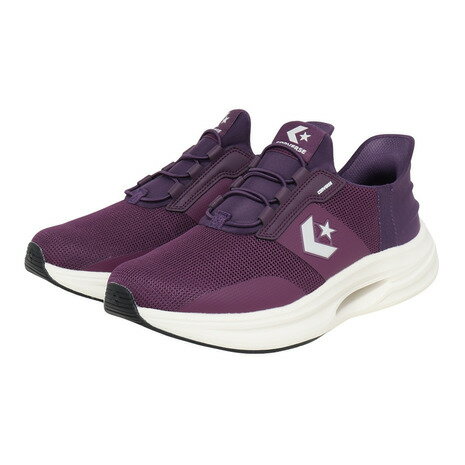 コンバース（CONVERSE）（レディース）スニーカー スポーツシューズ ケイブスター スリットスライド パープル 33600182 スポーツ カジュアル シューズ